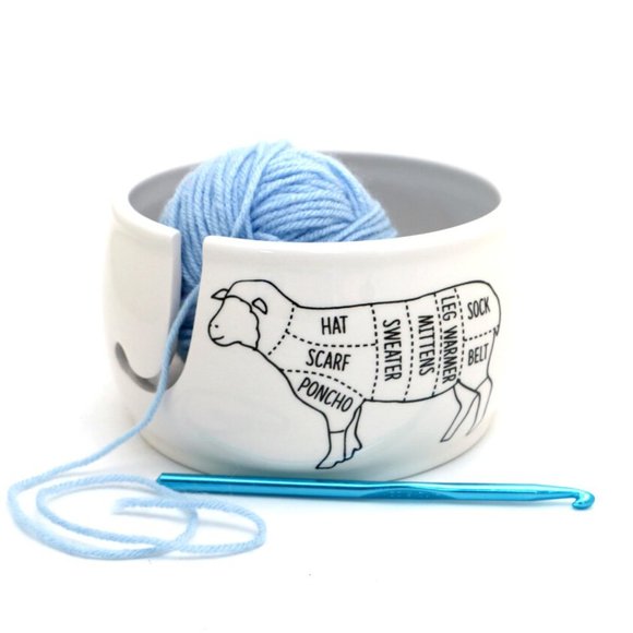 Lenny Mudd Other - Sheep Parts Yarn Bowl